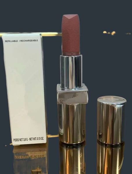 

Makeup Lipstick 3.8g Refillable Durable Weightless Lipcolor Matte Lipsticks B01 B03 Long Lasting Waterproof Silver Golden Tube Lips Cosmetics Multi Colors, Red