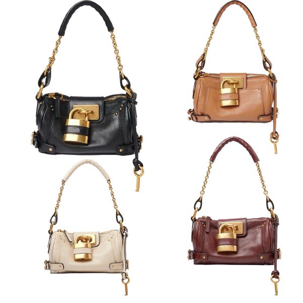 

designer bag Luxury Tote bag Shoulder Bags purse woman new design Grain leather Paddington bag new fashion handbag Retro Lock Head Bag Handheld Crossbody 02., #~4