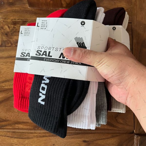 

Mens socks designer socks salomo socks hiking socks towel bottom high tube socks, Multi3