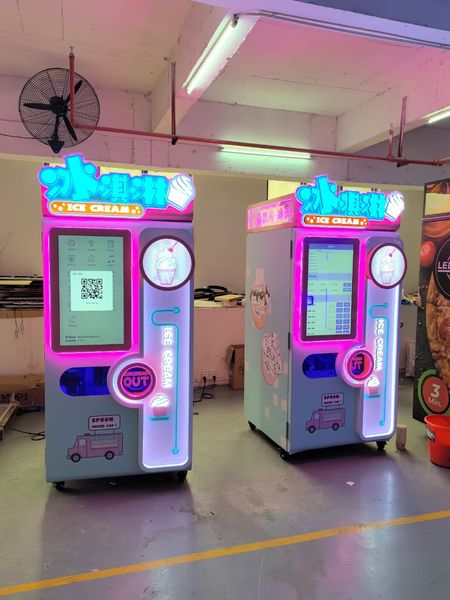 

Fashion-Design Ice Cream Vending Machine | Hot-Selling for Malls & Restaurants