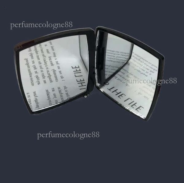 

Brand Compact Mirrors Fashion Folding Velvet dust bag with gift box Portable magnifying makeup mirror