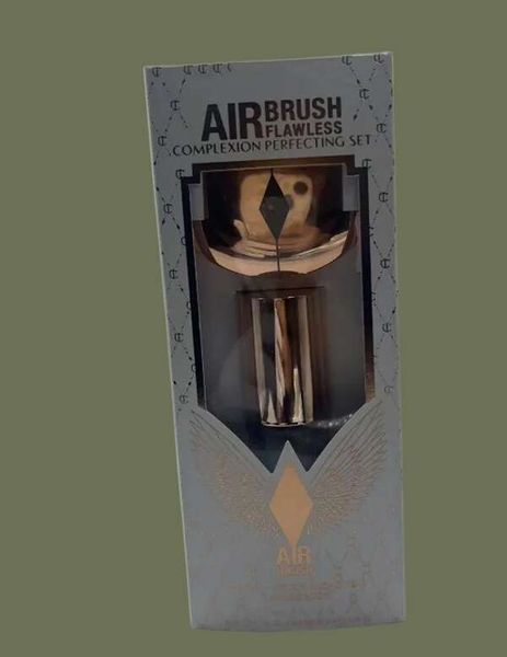 

Primer Air Brush Flawless .COMPLEXION PERFECTING SET Setting Stay All Day Long-lasting moisture travel size 34ml*2 Face Foundation Base Makeup Spray, Transparent