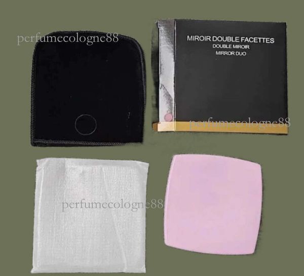 

Brand Facettes Double DUO Mirror WIth dusk bag Compact Mirrors Makeup Tools