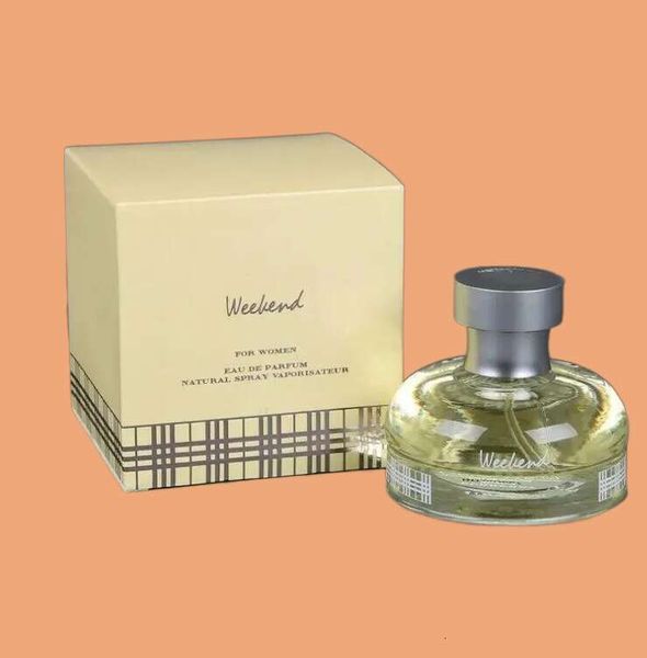 

Women Weekend 100ML Spray EDP Natural Ladies Fragrance 3.0 FL.OZ Body Mist Christmas Valentine Day Gift Long Lasting Pleasant Perfume Good Smell
