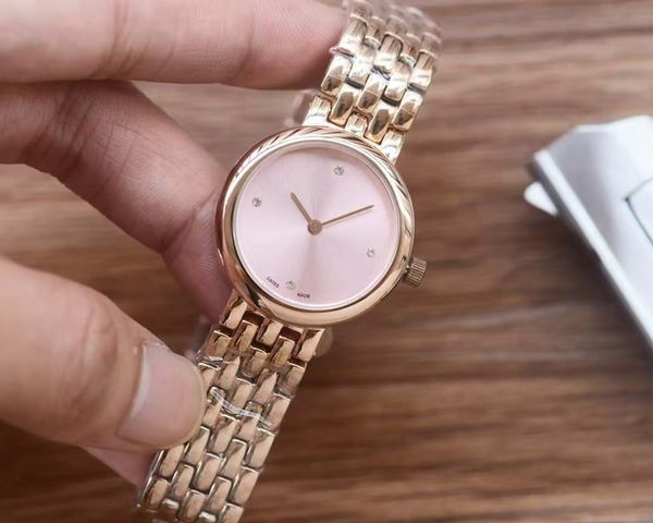 

Ladies Watch Cute Series Quartz Women's Watch: Small and Gorgeous Round Case, Dazzling and Luxurious, Burgundy