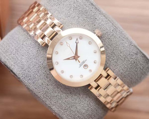

Dazzling Cute Series: Ladies' Quartz Women's Watch, Luxurious Round Case, Shining Like Jewelry When Worn, Khaki