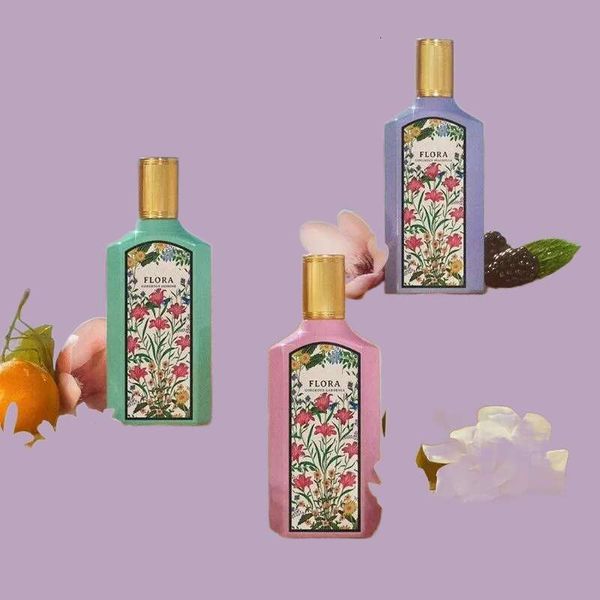 

Flora Perfume for Women Eau De Parfum Gardenia GORGEOUS Orchid 100ml 3.3fl.oz Lg Lasting Smell Blossom Fruit Flower EDT Lady Spray Fragrance Cologne Top