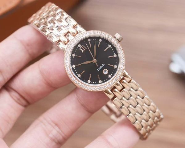 

Ladies Watch Cute Series Quartz Women's Watch: Luxurious Design with Jewelry Strap, Making You Radiate Charm, Dark navy