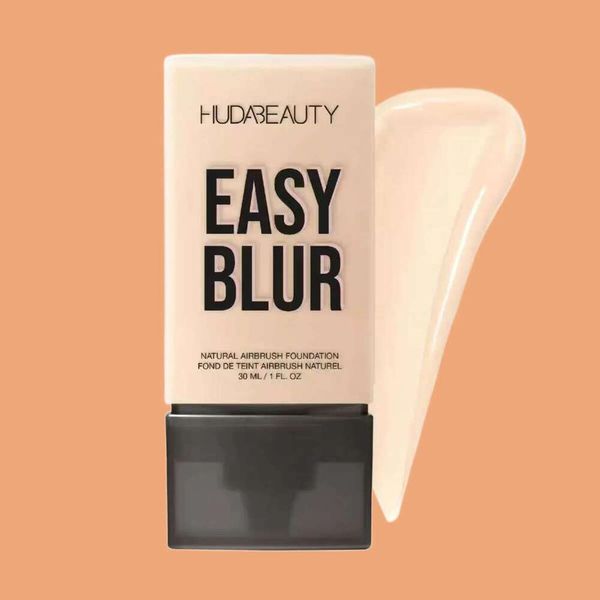 

HUD BEAUTY Easy Blur NATURAL AIRBRUSH FOUNDATION 30ml light weight long wear Natural Face Foundation 6 Colors 100B 110N 120B 140G 150G 200B, Brown