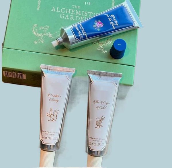 

Skin Care Alchemists Garden 3 in1 Cream 3*50ml Winters Spring A Song For Rose The Virgin Violet Hand Creams Set