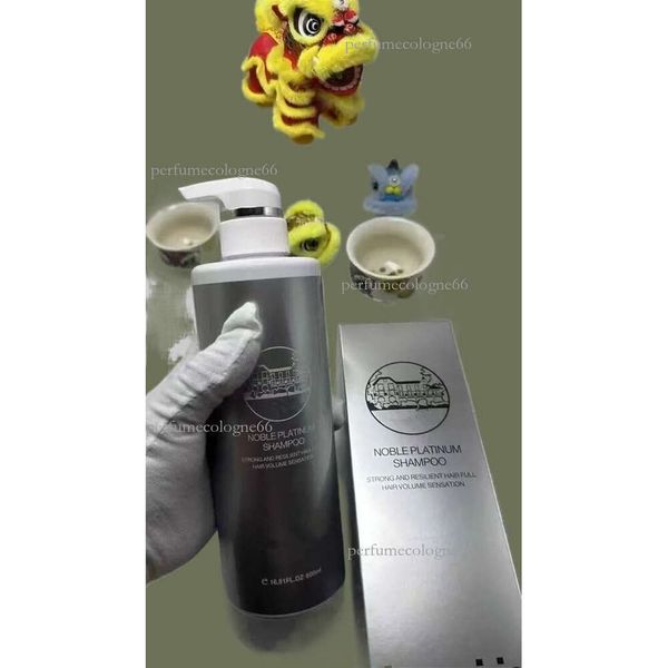 

Switzerland Brand Shampoo 500ml NOBLE PLATINUM SHAMPOO STRONG AND RESILIENT Hair FULL HAIR VOLUME SENSATION High Quality