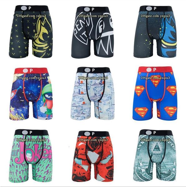 

Mens Swim Shorts Quick Dry Breathable Wholesale Boxer Style Trunks Cartoon Print Comfortable Stretchy Swimwear for Men Bulk Order Available, P19