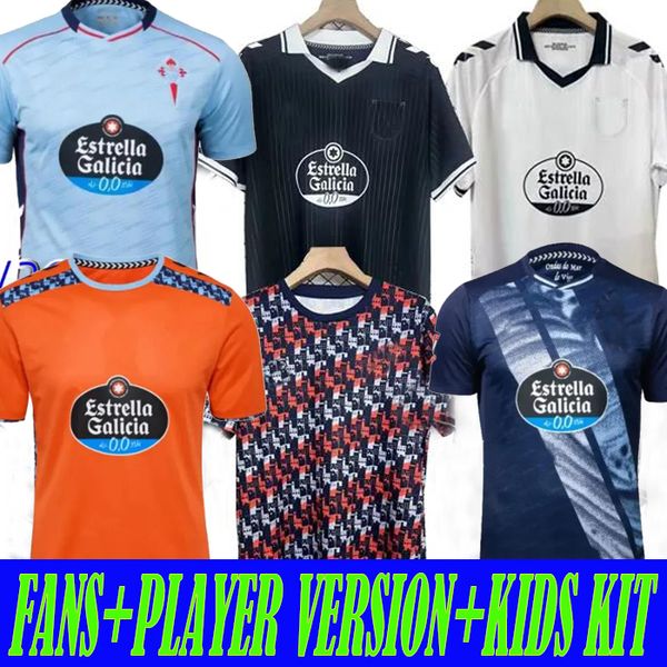 25 26 Celta de Vigo IAGO ASPAS Soccer Jerseys 2025 2026 100th Anniversary ALFON B.IGLESIAS JAVI RGUEZ FRAN BELTRAN Kids Kit Football Shirt Uniform