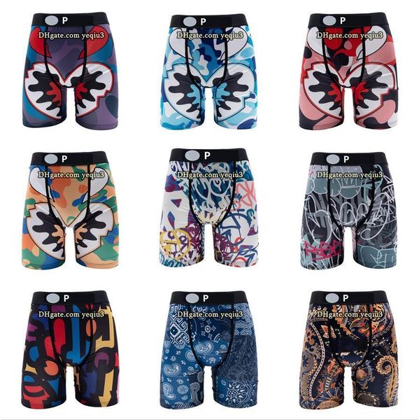 

Mens Swim Trunks Boxer Shorts Wholesale Cartoon Print Quick Dry Comfortable Breathable Swimwear Elastic Fit Summer Beach Sport Underwear Style, P301