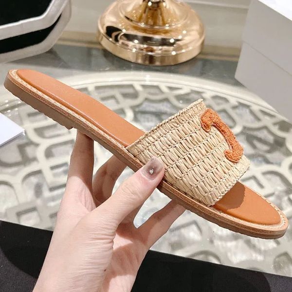 

Slippers Slide sandals luxury Casual shoes Designer Mens Sliders fashion outdoor Beach sandale Womens Shoe flat loafer Summer Mule 10a, &-4