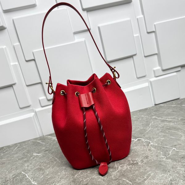 

Designer Handbag Shoulder Bags Designer Bag Handbag High Quality Luxury Bag Clutch Bag Genuine Leather Canvas BagHand Bags Handbags For Women Designer Bucket Bags, Red