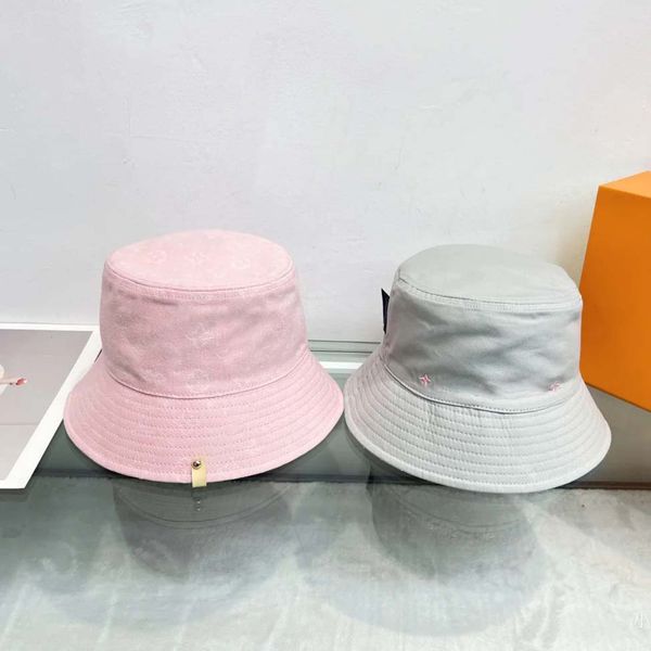 

Designer bucket hat cowboy hat cherry foldable hatwide brim hats women visitor travel jeans bucket hat denim fitted flanging bonnet fisherman sunscreen farm hat, #4