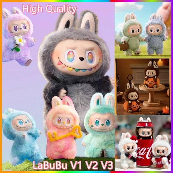 Hidden Version Coke LaBuBu Big Into Energy SeriesBlind Box Kawaii Figure Face doll clothes Doll Keychain Decor Christmas with box Free ship