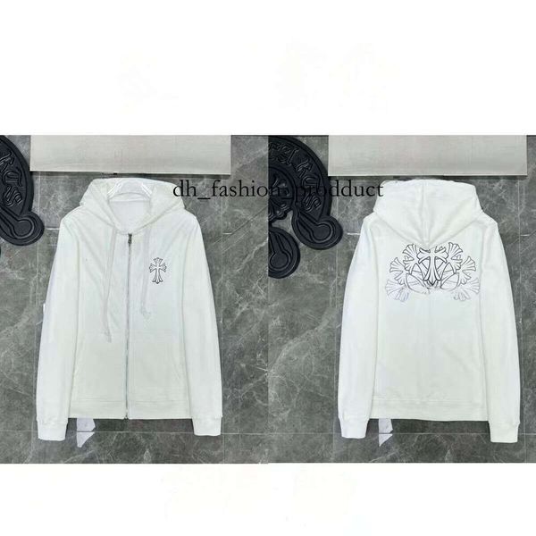 

Chrome hoodie Designer hoodie hoodies mens designer jumper sweater sweatshirt women sweaters jumpers for men cotton pullover embroidery letter long sleeve 52pl 9c, Style 1