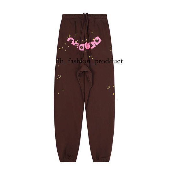 

designer hoodies Men Women High Quality hoodie Foam Print Web Pink Sweatshirts Pullovers Designer Hoody Tracksuit spider hoodie size S- 86e, Trousers27