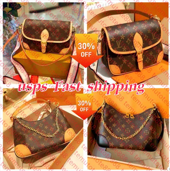 

Designer Bag Croissant Bags Women Shoulder Bags Hobo Purse Luxury Tote Bag Underarm Handbag Subaxillary Metal Chain bag Female backpack, Blue