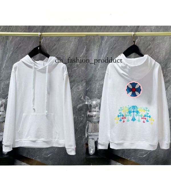 

Chrome hoodie Designer hoodie hoodies mens designer jumper sweater sweatshirt women sweaters jumpers for men cotton pullover embroidery letter long sleeve 52pl 85, Style 14