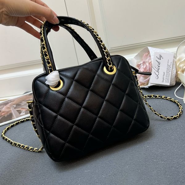 

Shoulder Bags Handbags Designer Bag Cross Body Genuine Leather Cowhide Classic Flap Mini Pochette Boston BagBags Designer Women Handbags Crossbody Designer Bags, Black
