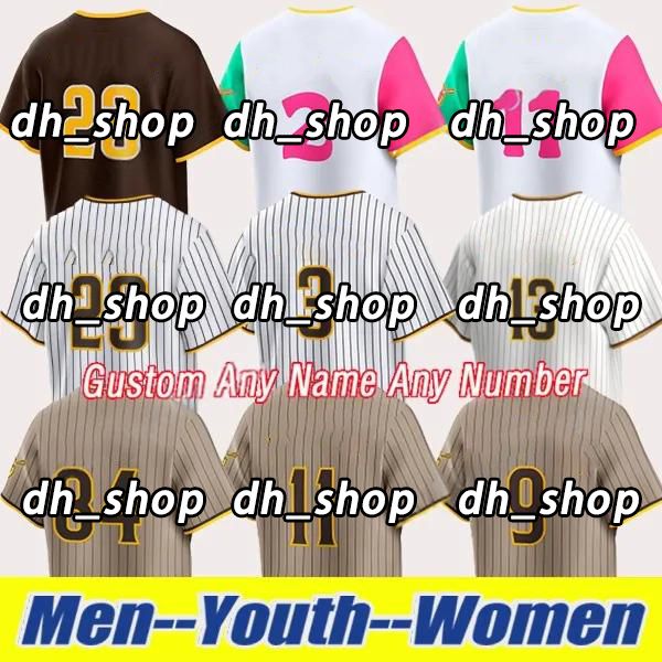 Padres Jerseys Tatis Jr Jersey Fernando Tatis Machado Yu Darvish Xander Bogaerts Dylan Cease Robert Suarez Baseball Jerseys