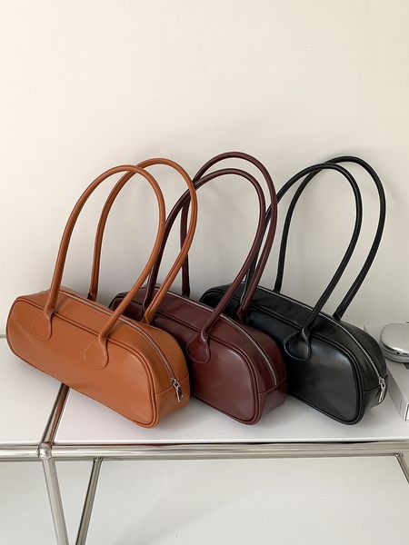 

Simple autumn versatile shoulder bag for women with high-end feel large capacity commuting armpit bag, Black