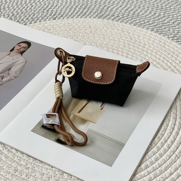 

Designer keychain wallet Bag Charm Luxury mini bag purse of women Design makeup bag wallets card holder Bag Charm purses 02