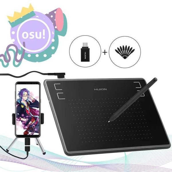 HUION H430P 4x3 Inch Ultralight Digital Pen Tablet Graphics Tablet Phone Connectivity Battery-Free Stylus Perfect for OSU Game X250704