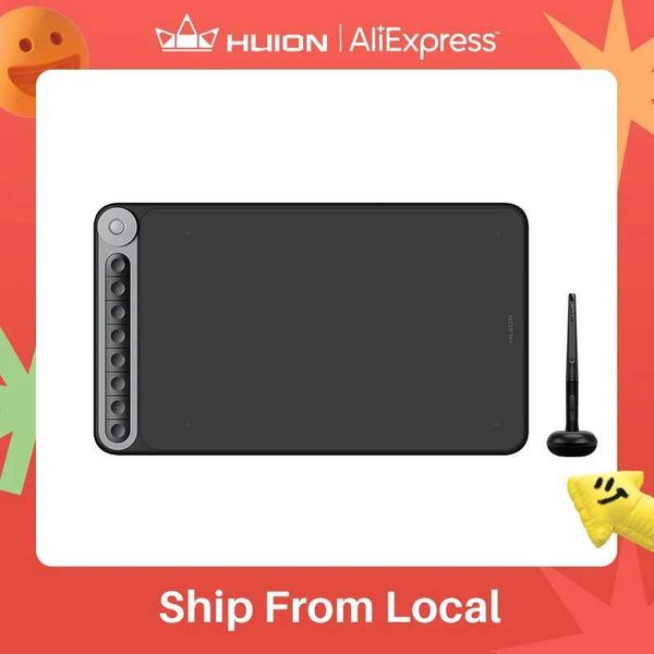 Huion Inspiroy Dial Q620M Graphic Tablet Wireless Drawing digital Pen Tablet with Dial for PC and Android X250704