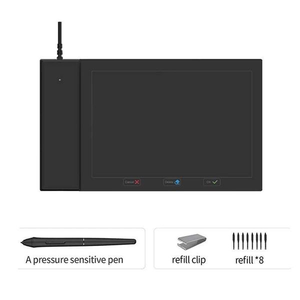 Drawing Tablet HavaPen YZ08 Graphic Drawing Tablet with 8192 Levels Pressure Battery Free Stylus 4x3 Inch Tablet for Windows Mac X250704