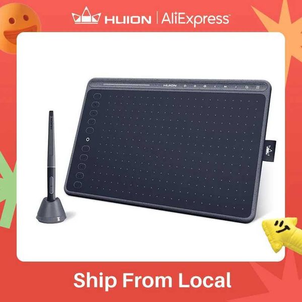 HUION HS611 Drawing Graphic Tablet Digital Painting Tablets With 8192 Levels Pen Stylus USB Type-C Port For PC Android Phone Mac X250704