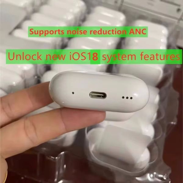 2025 New Pro 2 Air 4 Wireless Bluetooth Earbuds with USB-C Type-C Cable and Active Noise Cancelling Gaming Headset