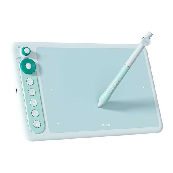Parblo Intangbo X7 Drawing Tablet 7.2x4.5 inch Graphics TabletsDigital Drawing Tablet with 6 Customized Keys for Digital Art X250704