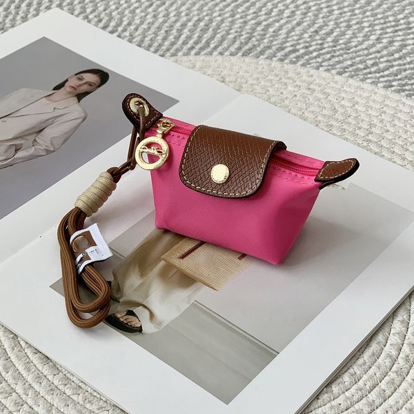 

Designer keychain wallet Bag Charm Luxury mini bag purse of women Design makeup bag wallets card holder Bag Charm purses 01