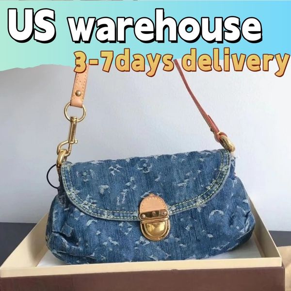 

high quality Denim mini luxury bag purses crossbody designer bag woman handbag purse shoulder pink bags designer women handbags cross body womens bag walltes dhgate, Denim-1