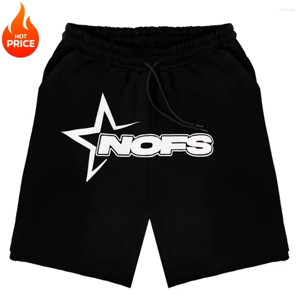 

Men's Shorts Wear Designer Streetwear NOFS Hip-hop Letter Print Oversized Fitness Sweatpants Casual Pants Women's, A1