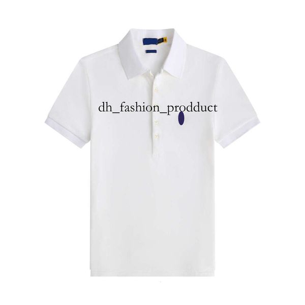 

polo Men Shirt Mens Polo Shirts Designer Shirts Neck Short Sleeve Embroidery Casual Slim Fit Summer Women Tshirts Cotton Horse Tops Brand Fashion Letter f42, Orange