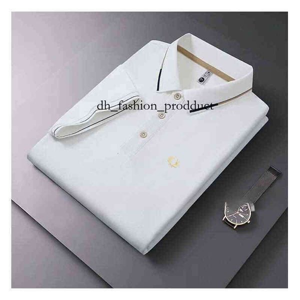 

Men's Polos High Quality Embroidered Polo Shirt 2025 Summer T-Shirt Fashion Top Trend Casual Business Classic Polo Shirt for Business Formal Events 40c, A1
