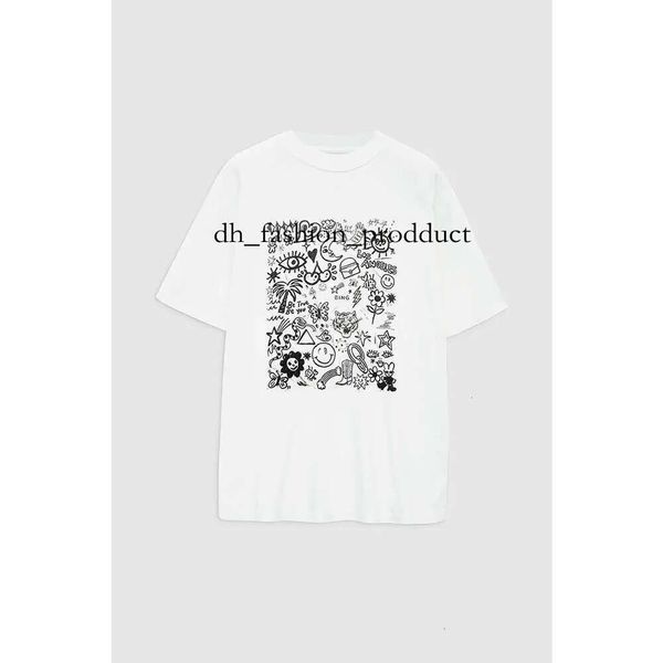 

Fashion Trend Casual Short Sleeve Bing Tshirt Tops Clothes Designer Women T Shirt Pullover Cotton Classic Alphabet Print Fried Snowflake Wash Water Beach Tee e23, Brown