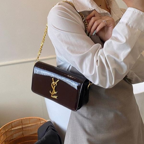 

Classic handbag bags Designer Bag Luxury Shoulder Bags Camera Bag Shaped Handbags Women Fashion Cross Body Envelope Messenger Black Calfskin 0025, Color 1