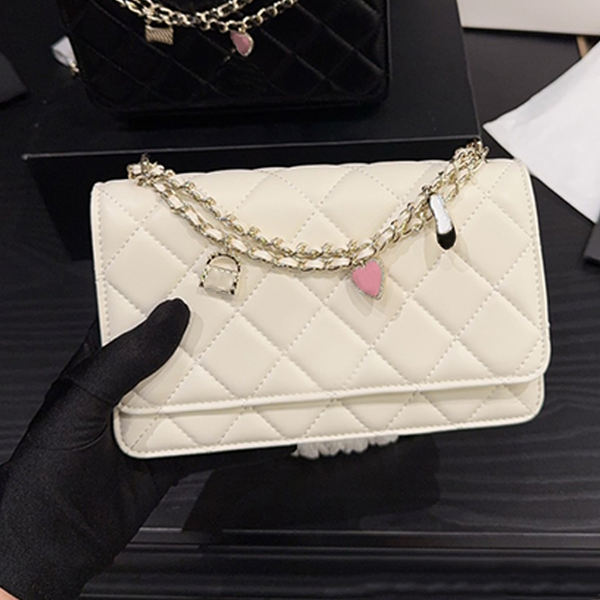 

Fashionable chain commuter bag classic diamond-patterned wealth bag retro flip-top small square bag luxury designer bag women's single-shoulder bag high-end handbag, Light yellow
