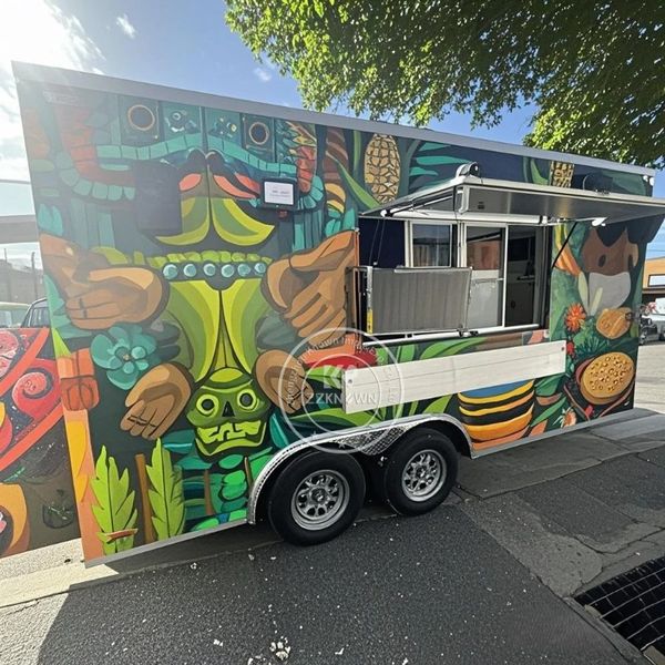 

Factory Price Custom Stainless Steel Mobile Ice Cream Food Truck Europe Standard Food Truck with DOT Certification