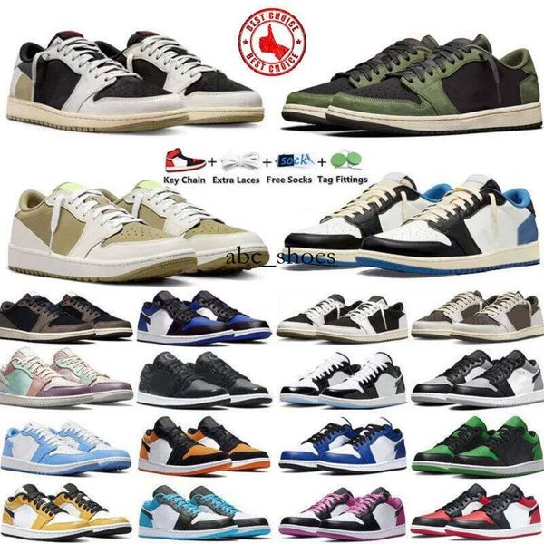 

Designer Basketball Shoes 1 1s Sport Valentine's Day Black Bred Brown Panda University Light Grey Military Blue Shy Pink Trainers Sports Sneakers 36-47, Color#1