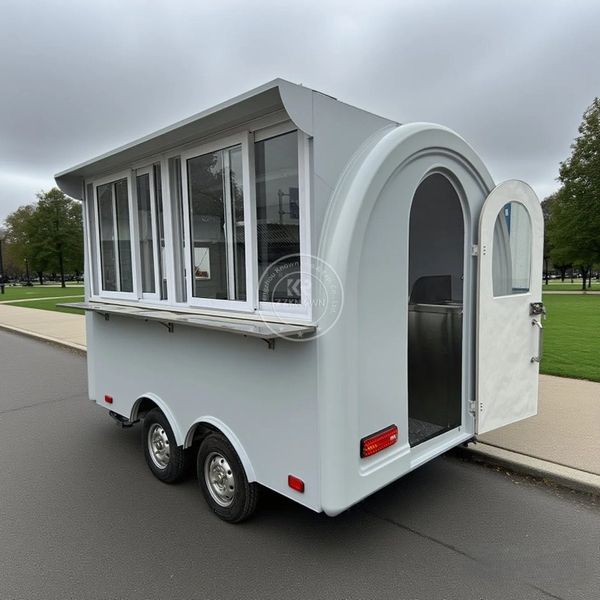 

Australia Standard Food Trailer Fully Equipped Commercial Catering Food Cart With Full Equipment