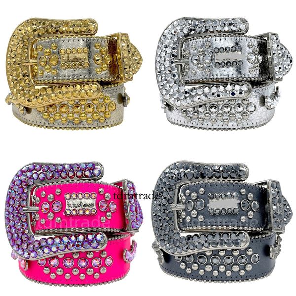 

bb belt Designer Bb Belt Simon b.b.Simon designer belt Classic Bb Simon designer Y2K women's hip hop crystal diamond bb men's fashion trend rhinestone jeans bel, #20
