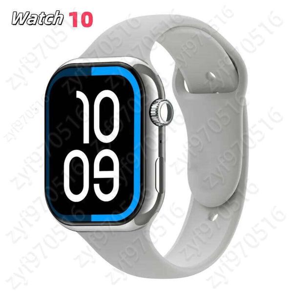 

The latest unisex IWO Series 10 sports smartwatch in 2025-45mm fiess tracker with Bluetooth and wireless charging functions