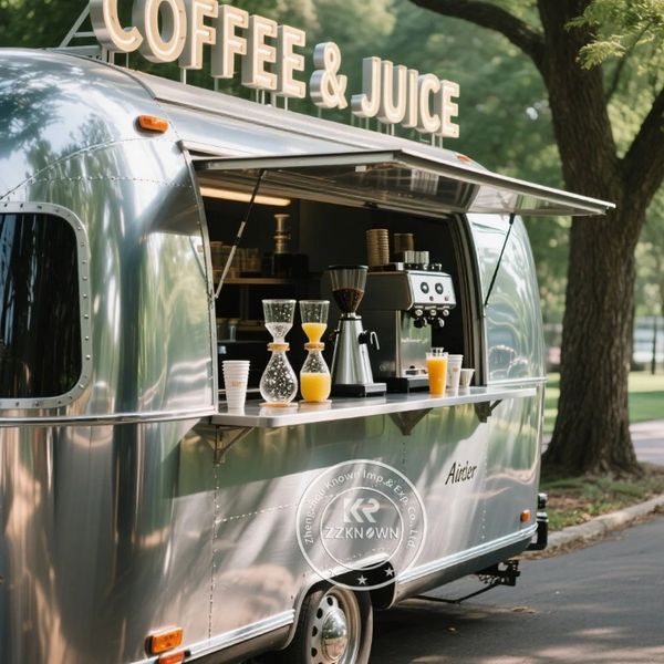 

NEW High Quality Customizable Mobile Food Truck Mobile Trailer Catering Truck for Sale Europe Standard